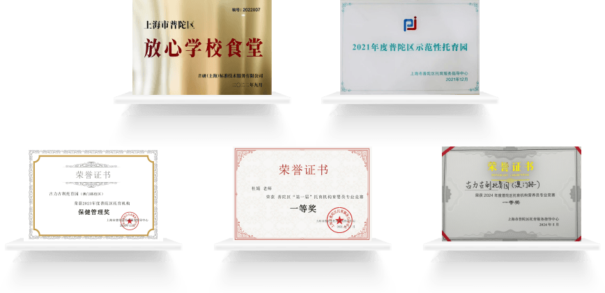 古力到家荣誉资质展示